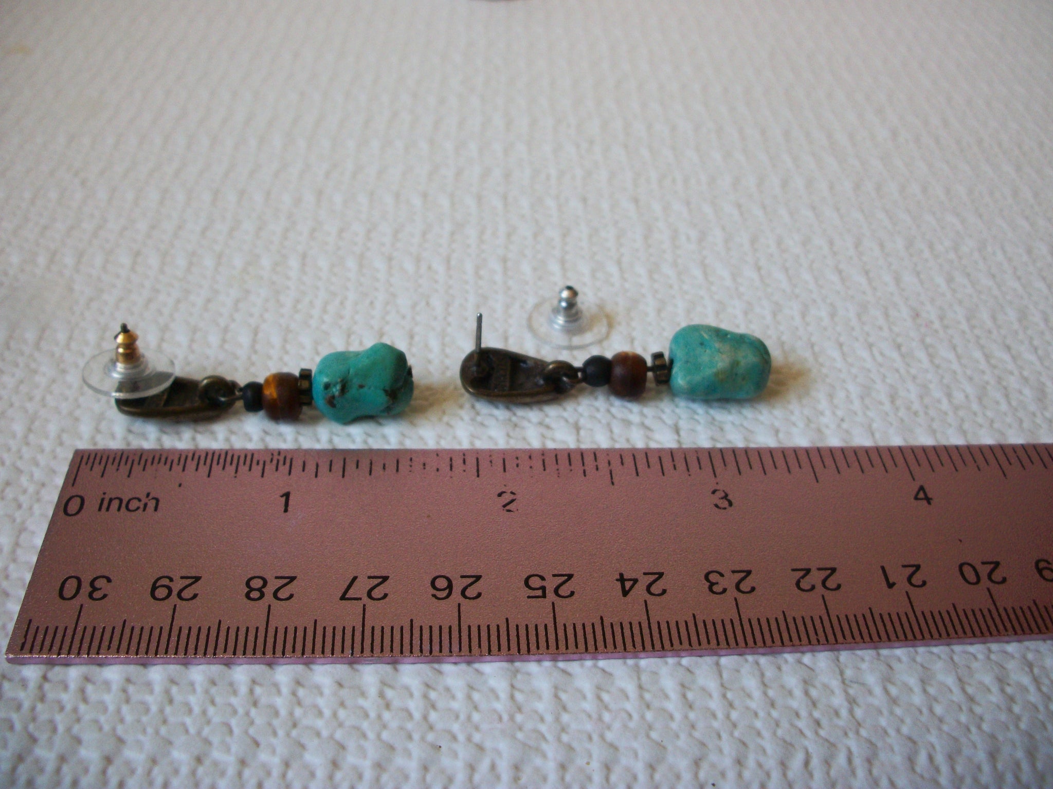 Vintage CHICO`S Rustic Earrings 81020