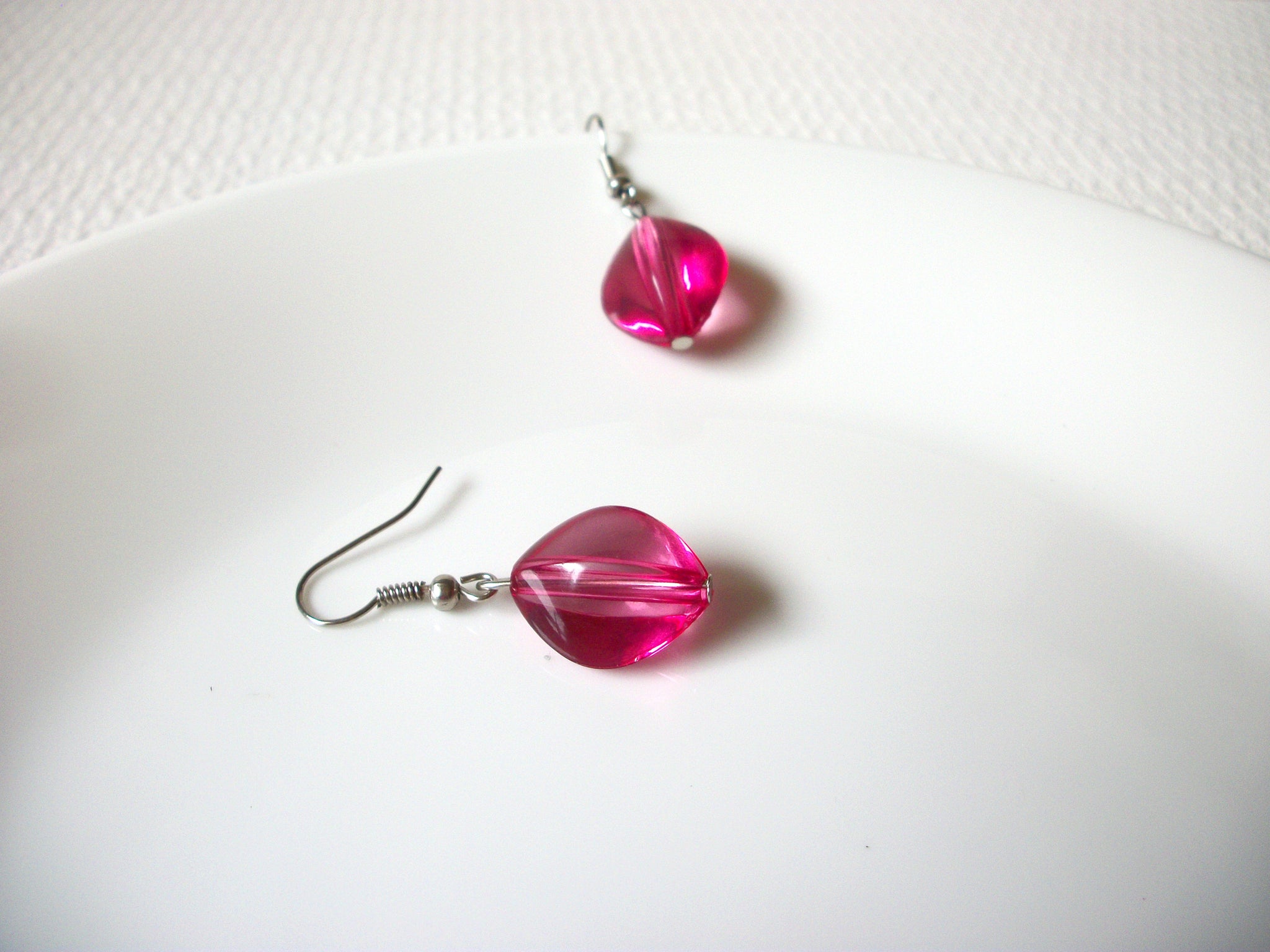 Retro Glass Dangle Earrings 81020