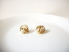 MONET Basket Weave Earrings 81120