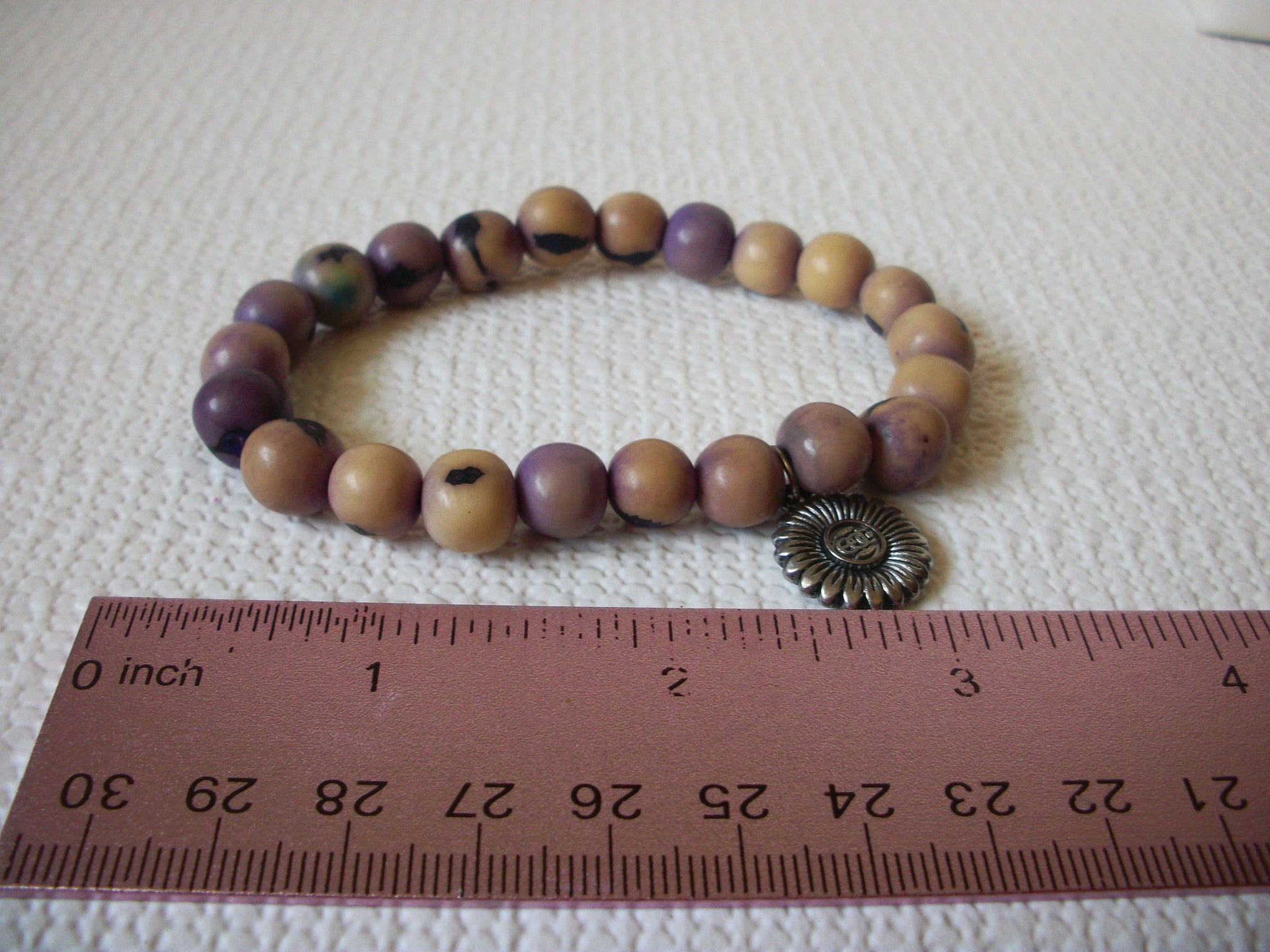 Vintage Exotic Nut Beads Bracelet 81120