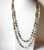 Vintage Glass Beads Necklace 81220