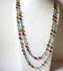 Vintage Glass Beads Necklace 81220