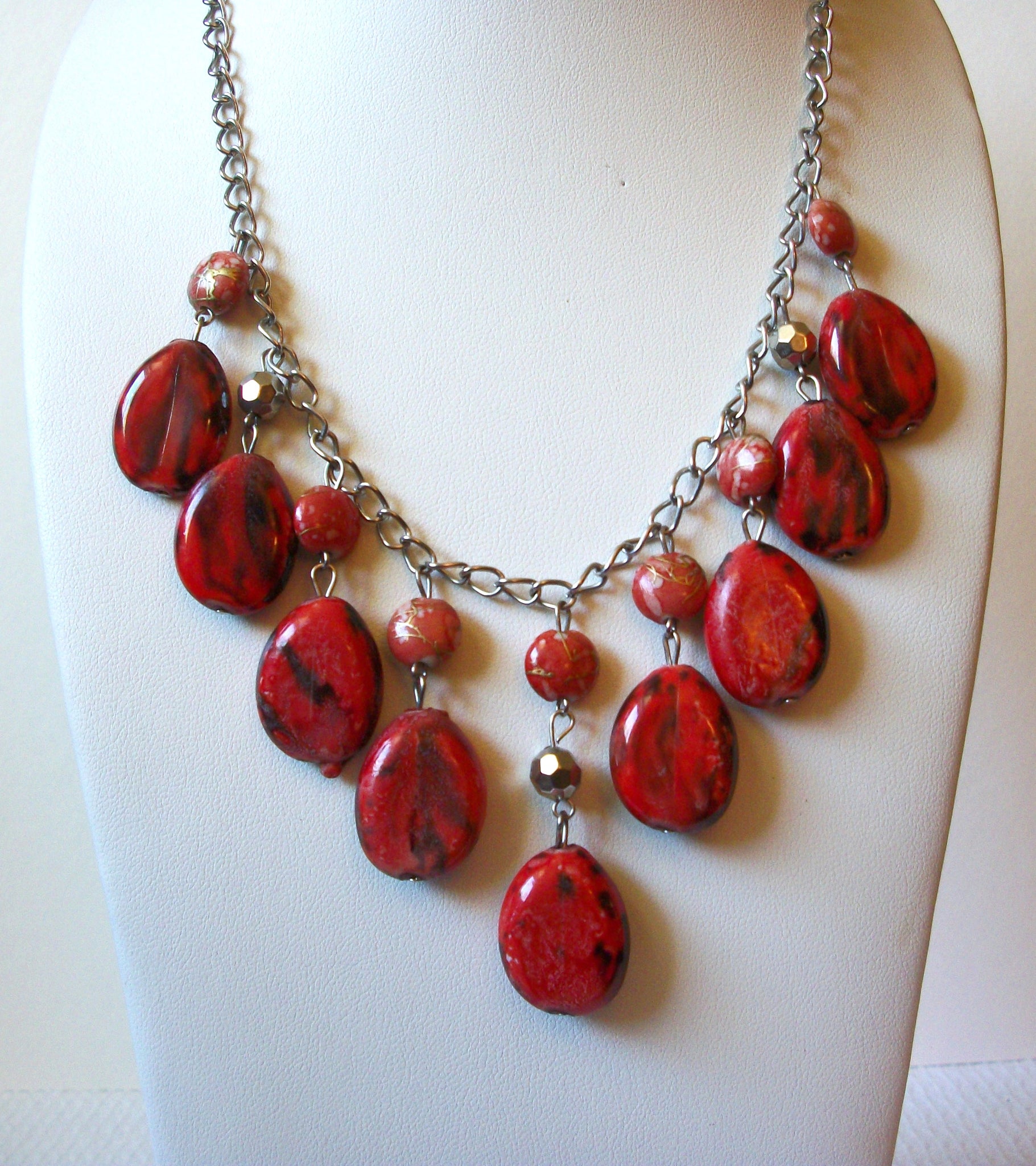 Retro Stone Necklace 81320