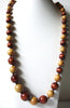 Vintage Natural Wooden Necklace 81620