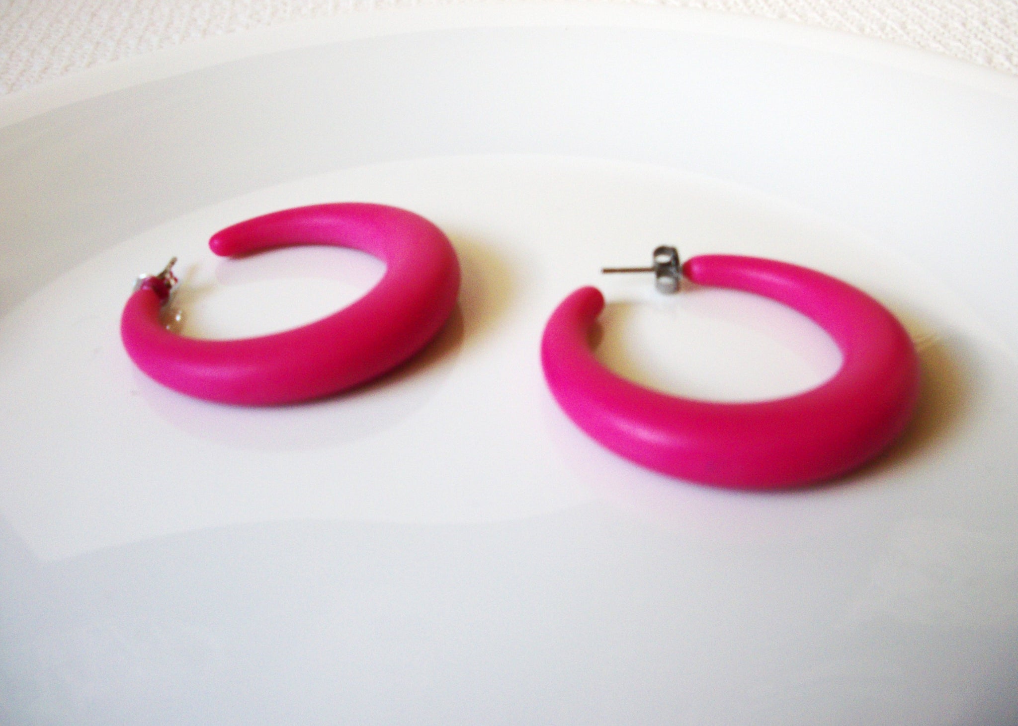 Vintage Pink Earrings 81520