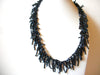 CHICO`s Black Lucite Necklace 81720