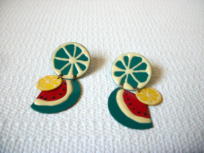 Vintage Colorful Earrings 81720