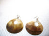 Organic Natural Large Shell Earrings 81720