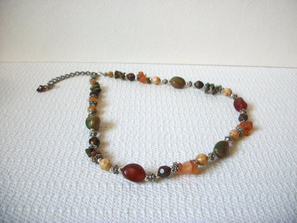 Vintage Semi Precious Stone Necklace 81720