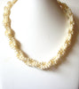 Vintage Glass Pearl Necklace 82020