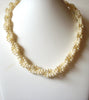 Vintage Glass Pearl Necklace 82020