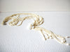 Vintage Glass Beads Tassel Necklace 82020