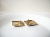 1980`s Retro Enameled Earrings 82020
