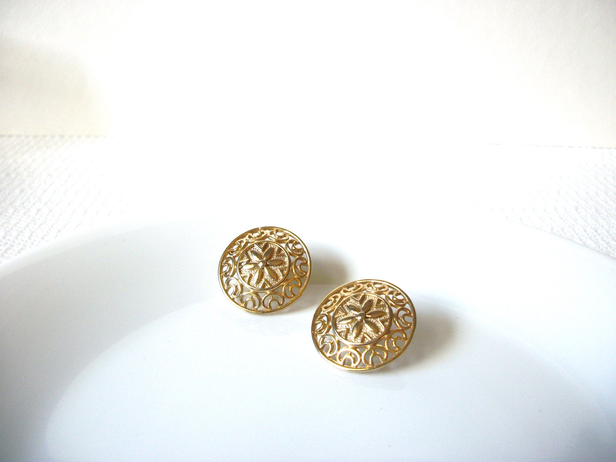 Vintage Filigree Earrings 82020