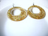 Large Retro Gold Earrings 82620