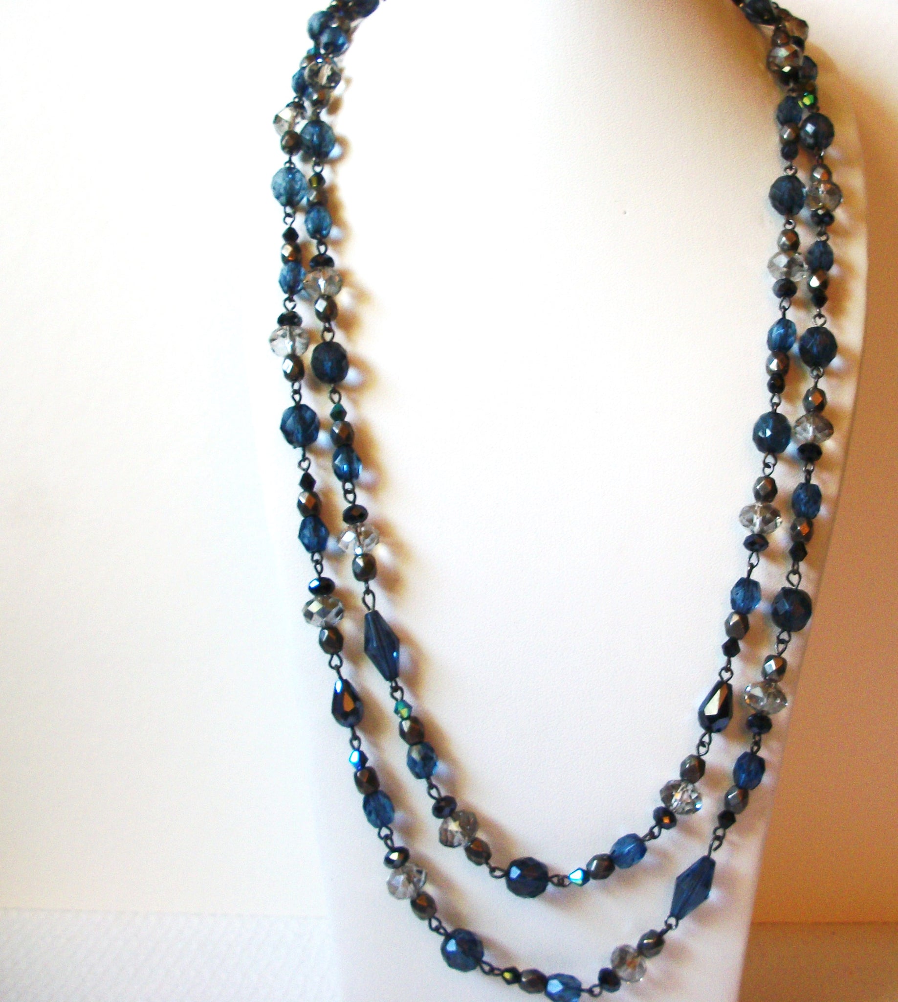 Vintage Czech Glass Necklace 82720
