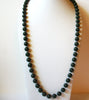 Vintage Dark Green Necklace 82920