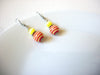 Retro Colorful Lucite Earrings 82920