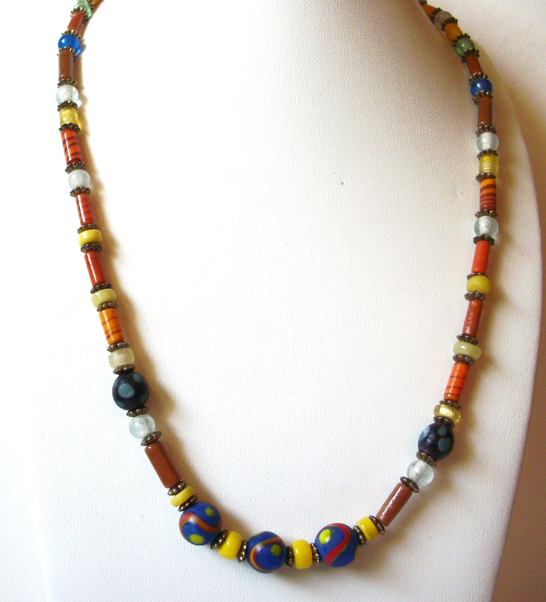 Vintage Ethnic Tribal Necklace 83020