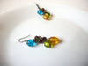 Bohemian Glass Dangle Earrings 82920