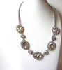 Retro Sparkling Rhinestones Necklace 82920