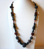 Vintage Stone Lava Rock Necklace 90120