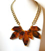 Retro Tortoise Shell Necklace 90320