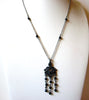 CLAIRE`s Silver Black Necklace 90620