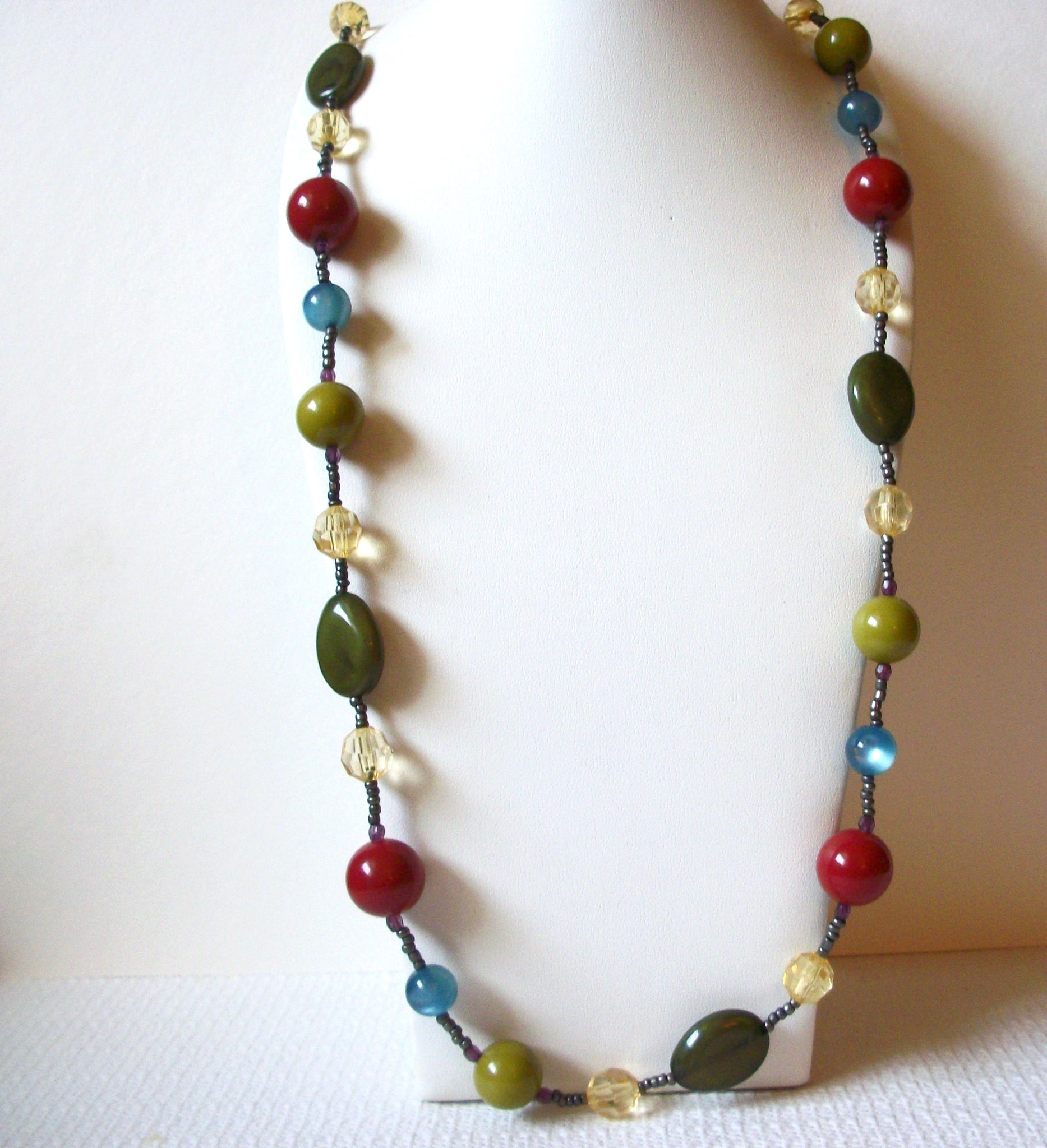 Retro Colorful Necklace 90520