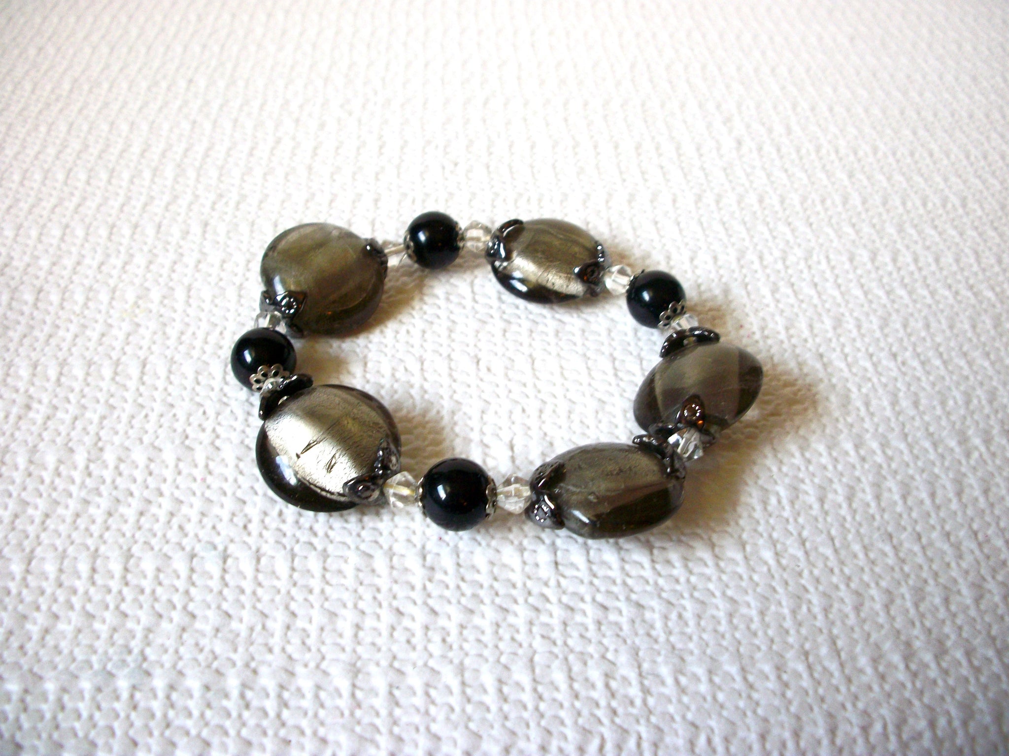 Retro Lamp Work Glass Bracelet 90620