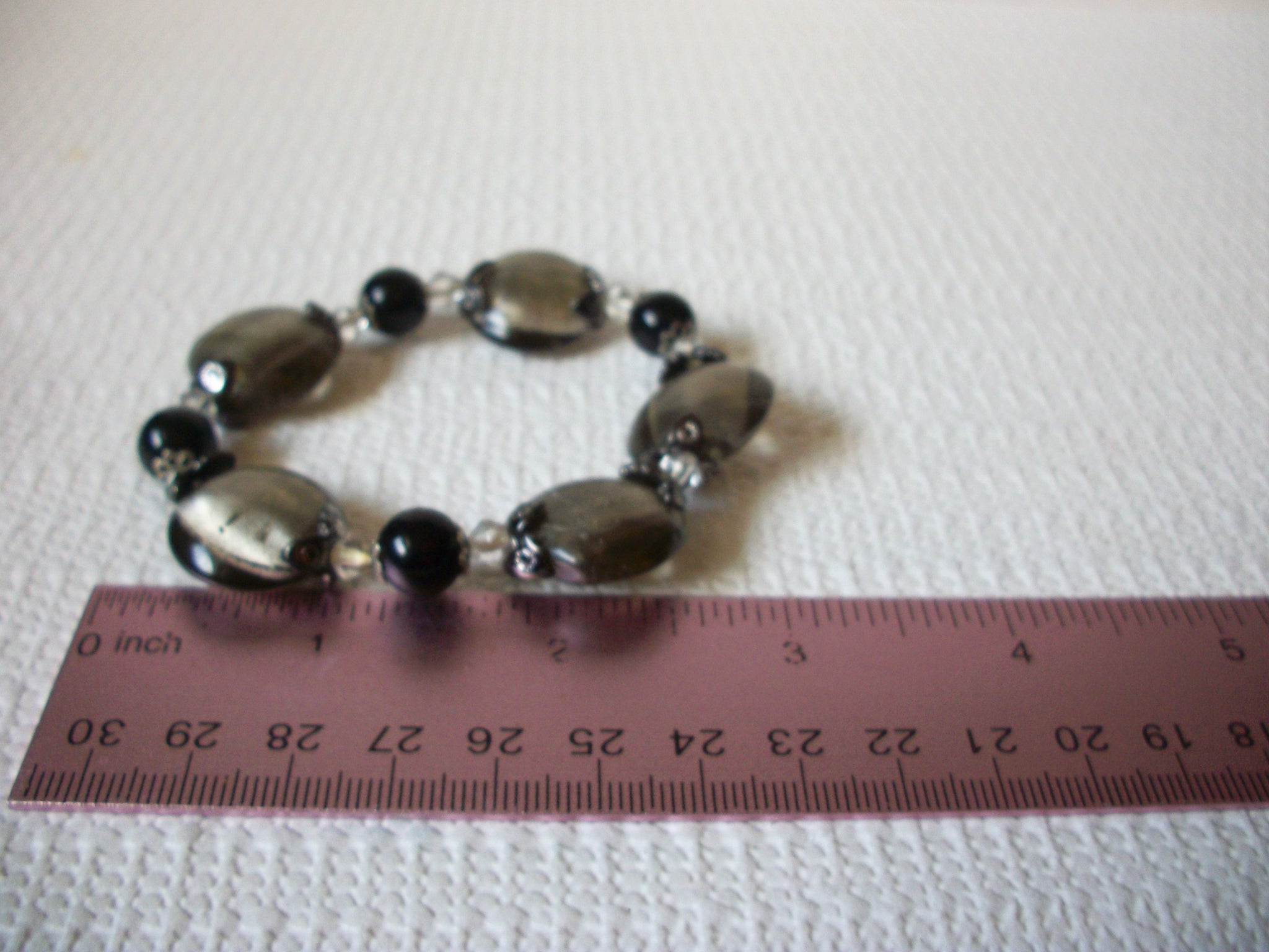 Retro Lamp Work Glass Bracelet 90620