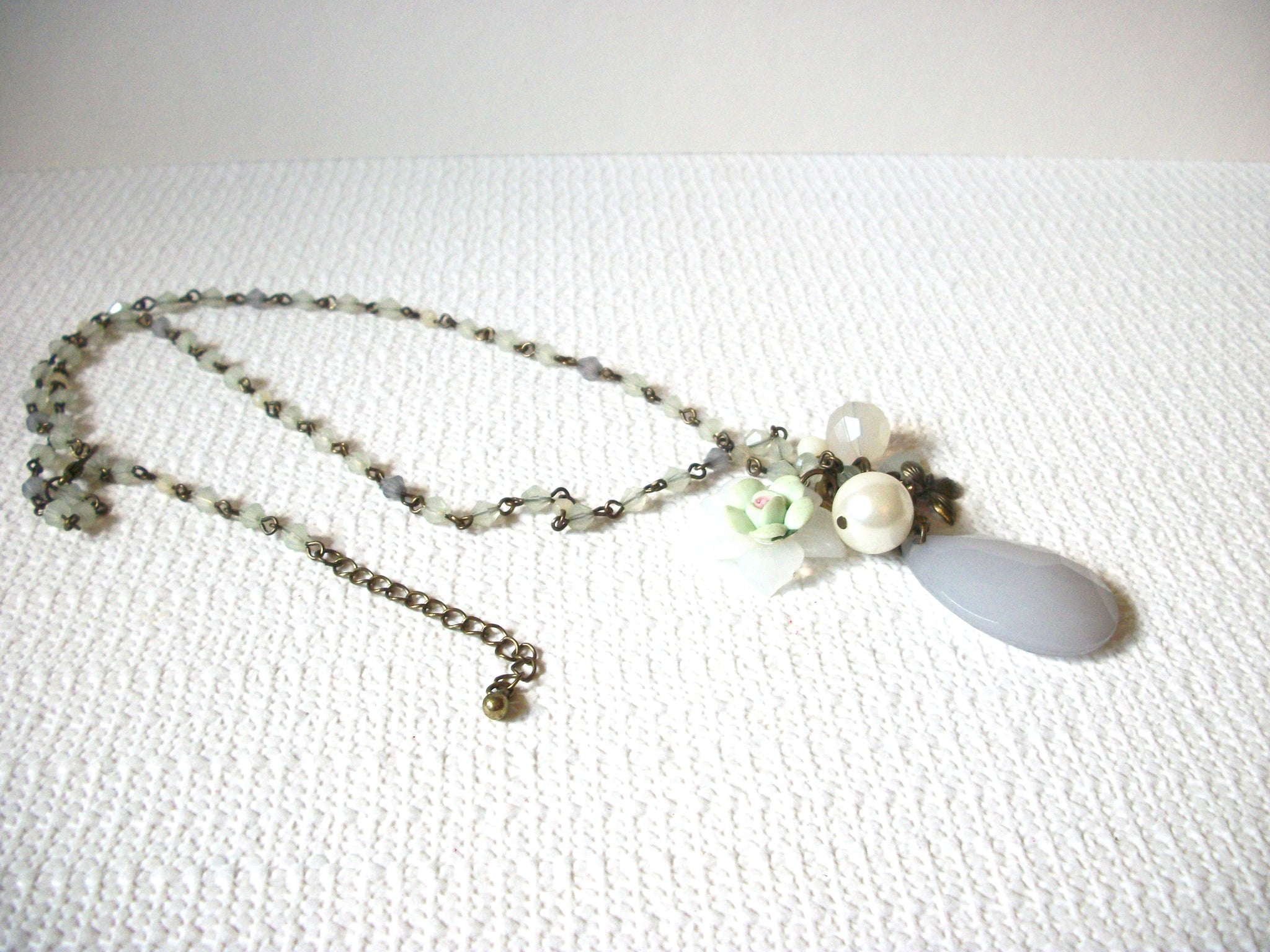 Vintage Romantic Flower Necklace 90720