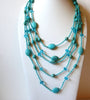 Bohemian Turquoise Stone Necklace 90620