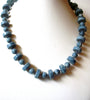 SARAH COV Blue Lucite Necklace 90720
