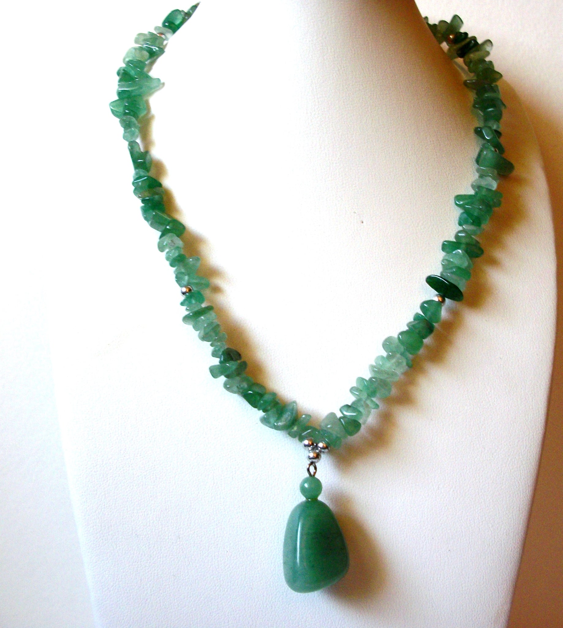 Aventurine Semi Precious Stones Necklace 90820
