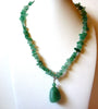 Aventurine Semi Precious Stones Necklace 90820