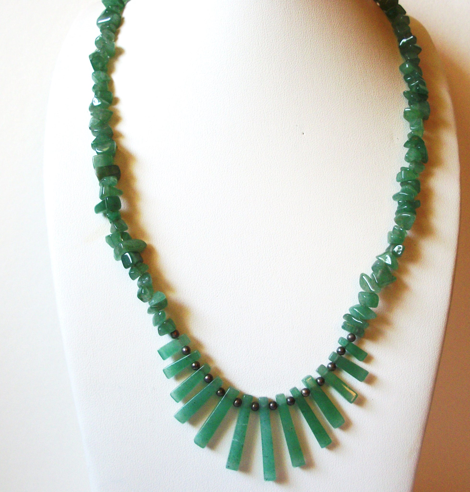 Aventurine Semi Precious Stones Necklace 90820