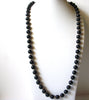 Retro Black Gold Long Necklace 90920