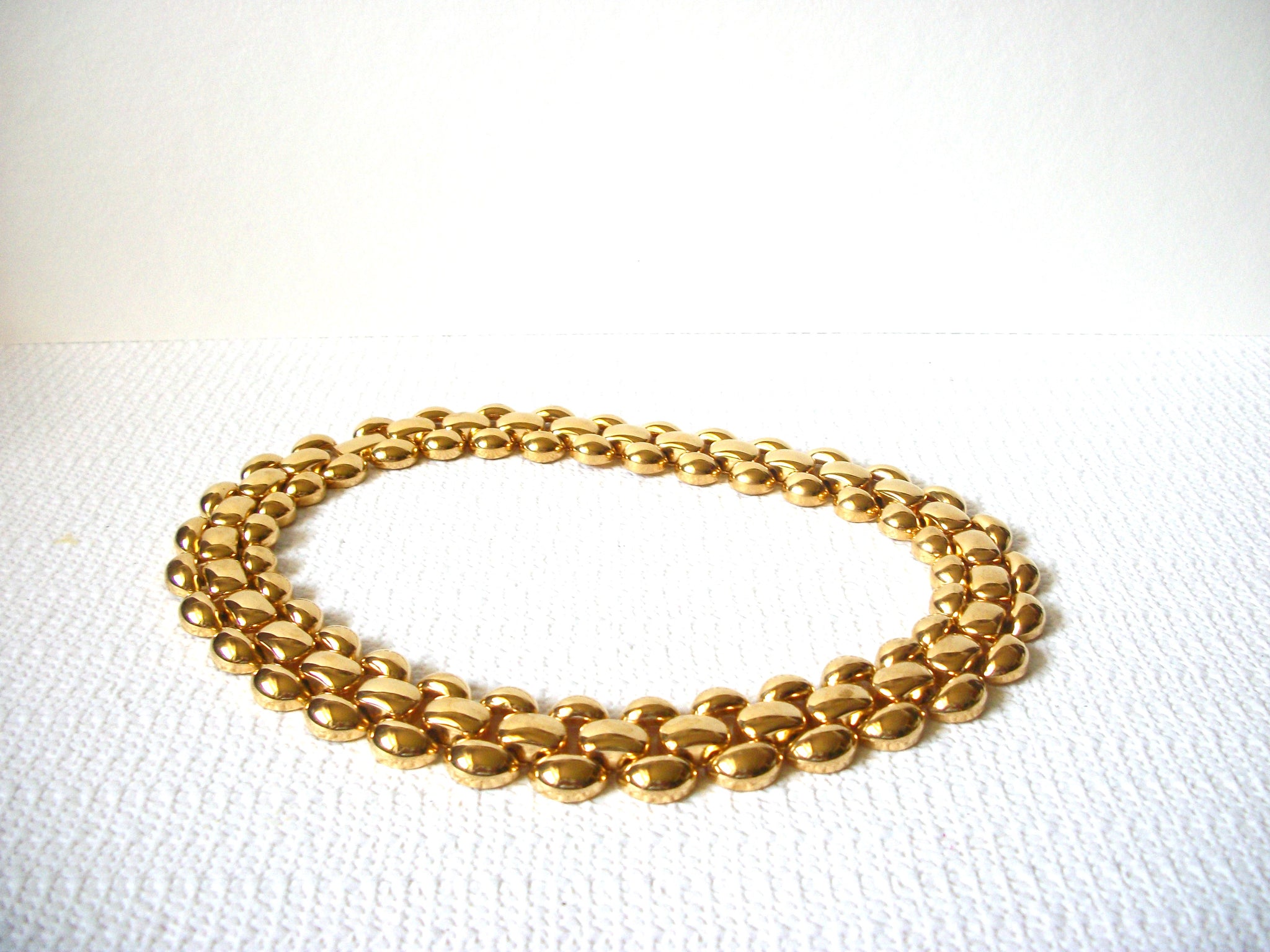 Vintage NAPIER Gold Toned Necklace 90920