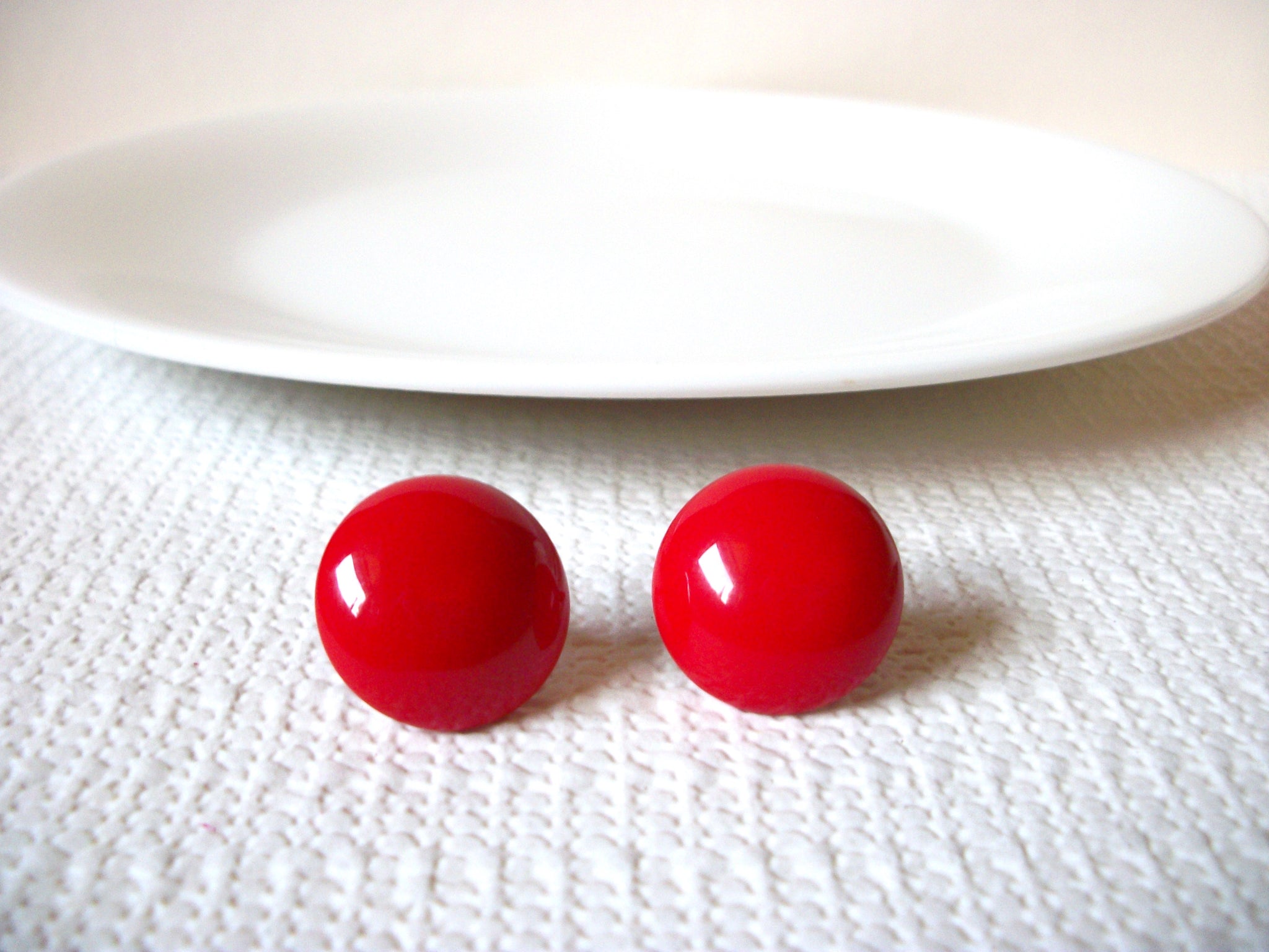 Retro Red Earrings 91120