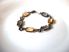 LC Stamped Bezel Glass Bracelet 91120