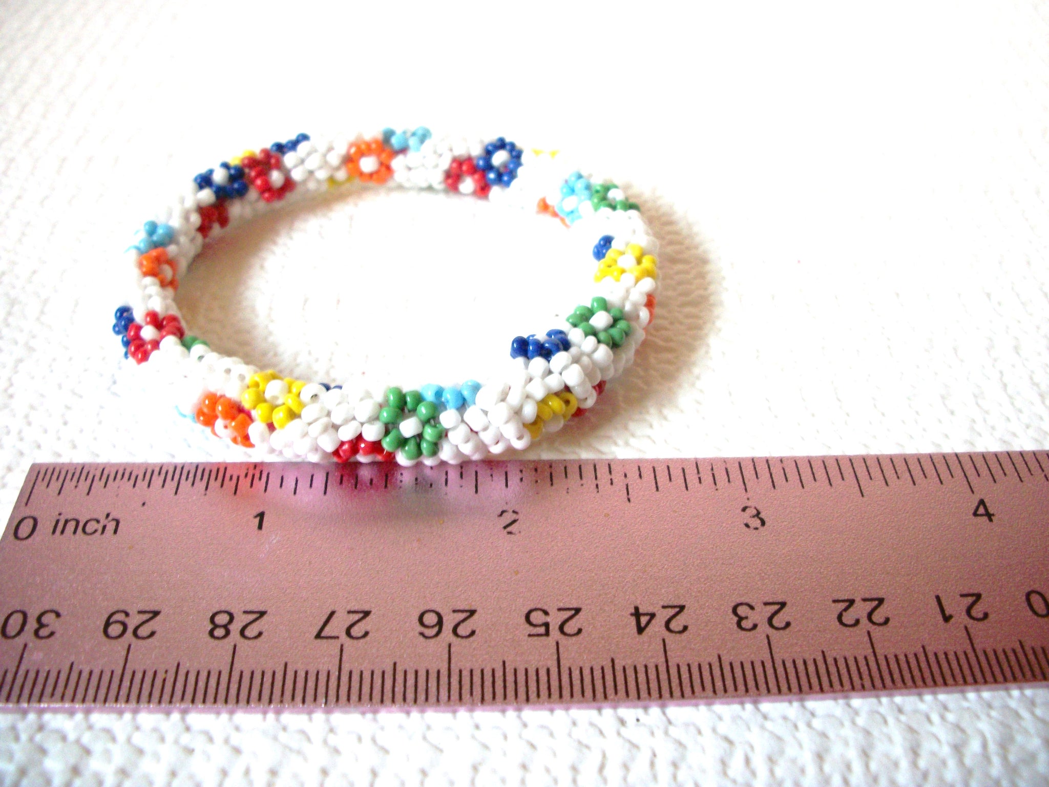 Vintage Native American Glass Bracelet 91120