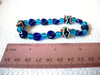 Retro Lamp Work Blue Glass Bracelet 91120