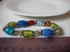 Vintage Glass Murano Foil Glass Bracelet 91120