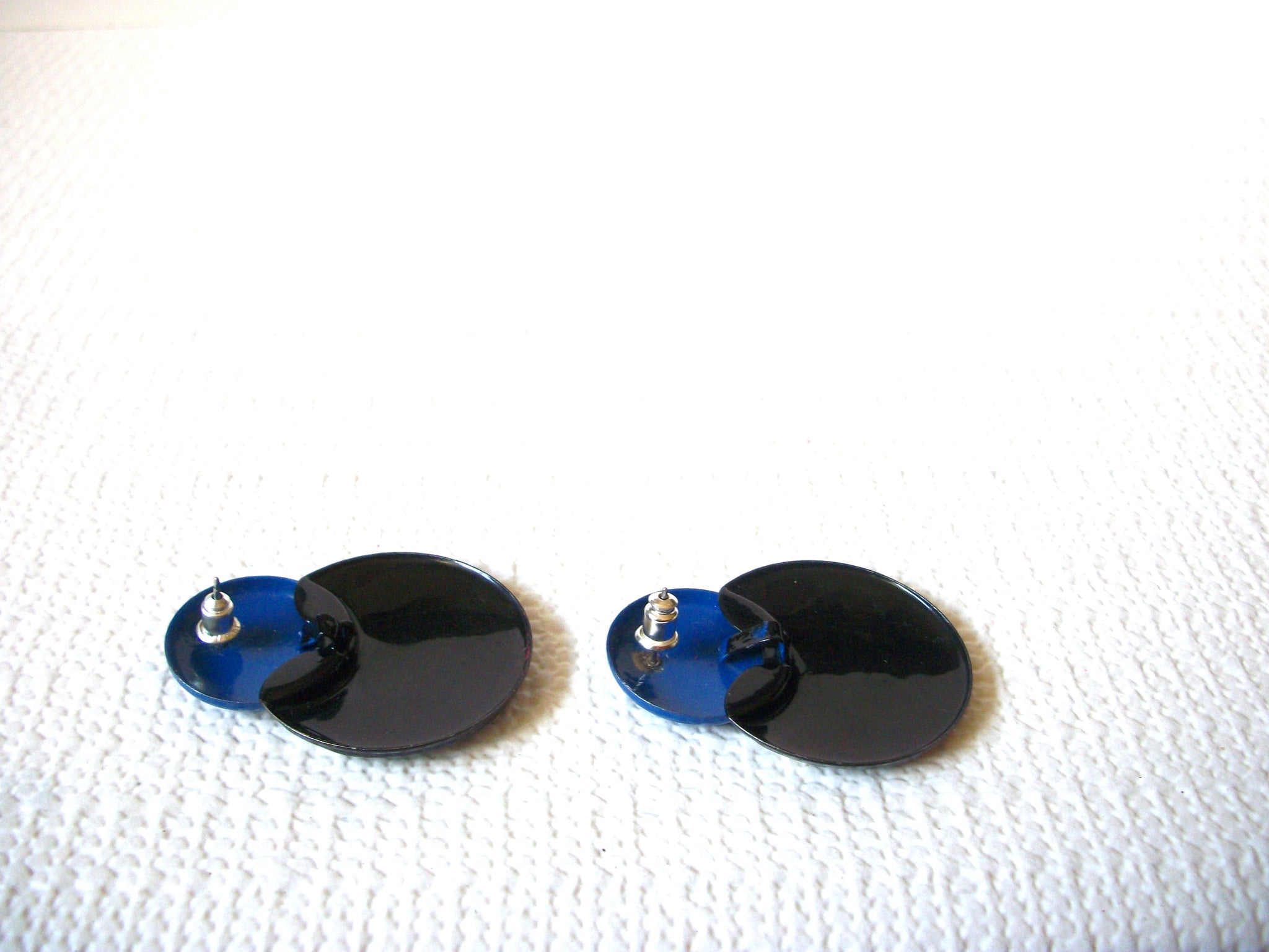 Retro Colorful Enameled Earrings 91320