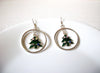 Retro Rhinestone Christmas Earrings 91420