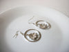 Retro Rhinestone Christmas Earrings 91420