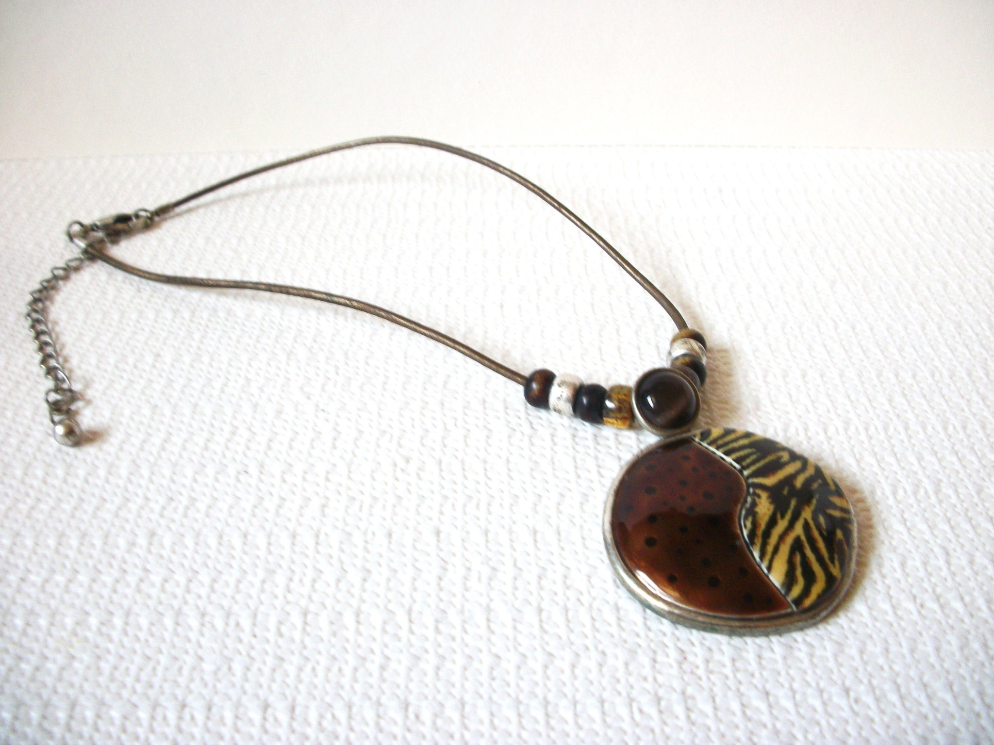 Vintage CHICO`s Rustic Bohemian Necklace 91620