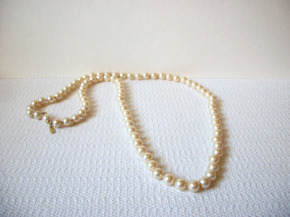 MARVELLA Vintage Glass Pearl Necklace 91820