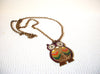 Vintage Owl Necklace 91920
